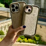 قاب پارچه ای بژ (کدC1738)