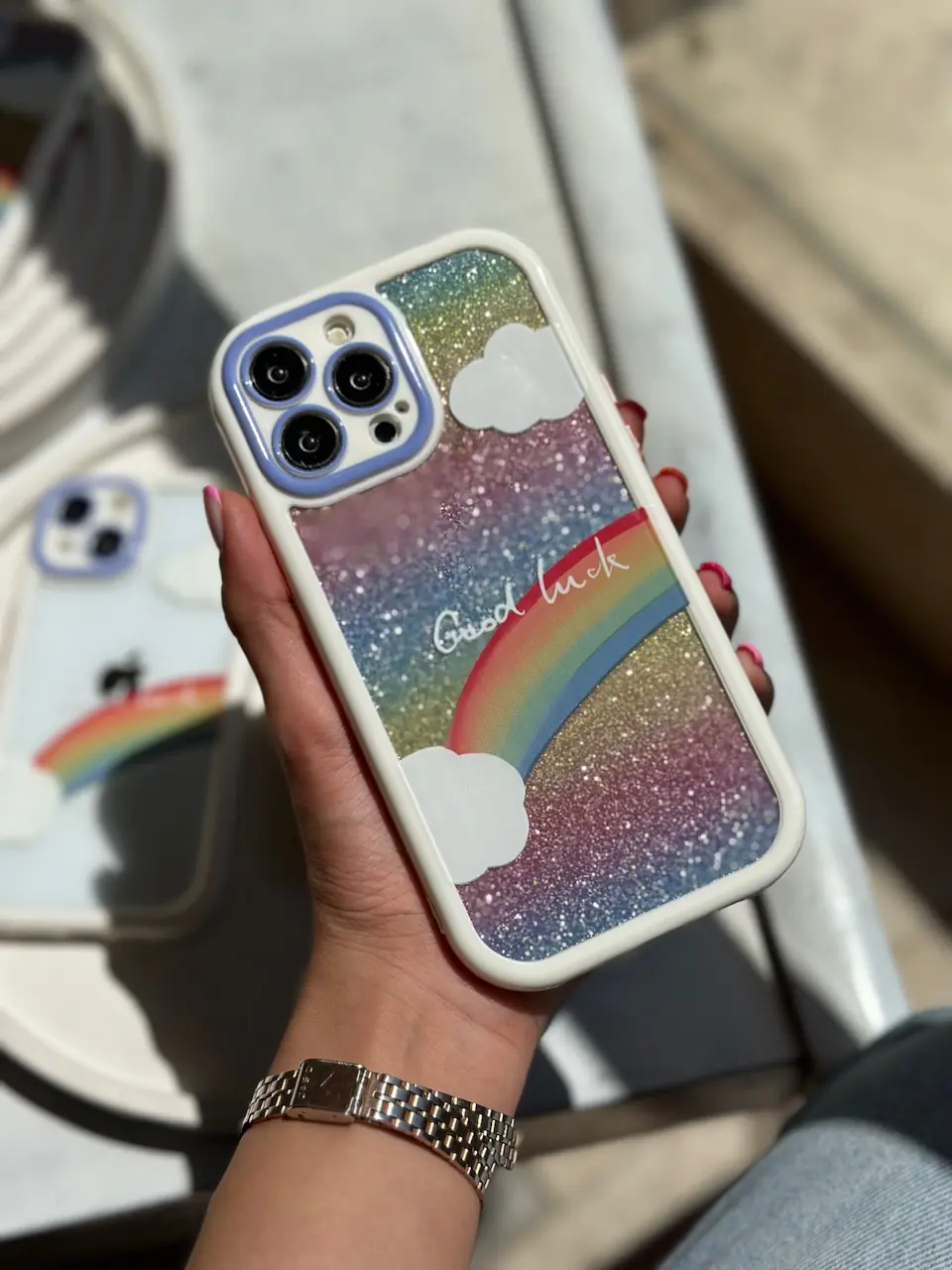 809741 قاب Rainbow اکلیلی (کدC1370) - Image 1