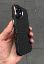 قاب آیفون و سامسونگ PC كربن طرح دار مشكی (N-CN639) - Image 4