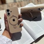 قاب آیفون سيليكون استندی مگسیف (A-P28204)