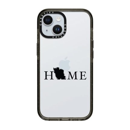 قاب آیفون و اندرویدی زمينه شفاف سفارشی طرح (Home (M-AC0552