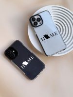 قاب آیفون و اندرویدی زمينه شفاف سفارشی طرح (Home (M-AC0552 - Image 2