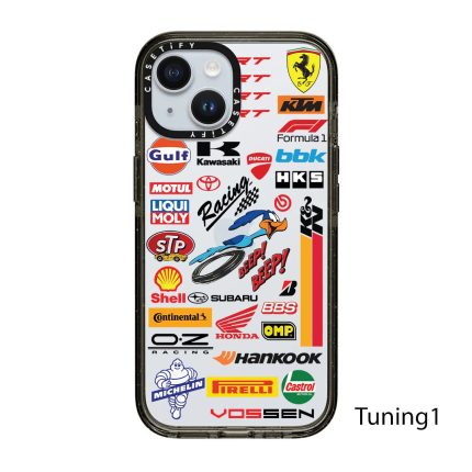 قاب زمينه شفاف سفارشی طرح Tuning کد (M-AC0520)