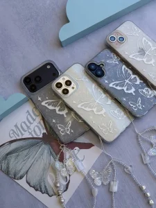 قاب Ice Butterfly با آویز (کدC2230) - Image 6
