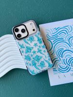 قاب آیفون و اندرویدی زمينه شفاف سفارشی طرح Ocean Sketch (كد M-AC0586) - Image 5