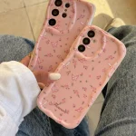 قاب Peachy Flowers & butterfly آیفون ، سامسونگ ، شیائومی (کدC2092)