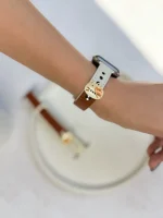بند اپل واچ چرمی پیشی (کدw5083) - Image 5