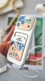 قاب Hermes جاكارتی سفید
